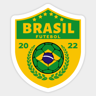 Brasil Football Sticker